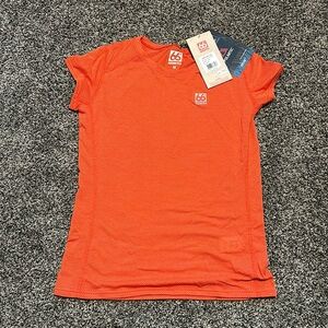 66°North Orange/red women’s Polartec tee medium